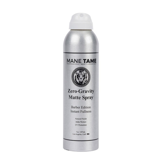 MANE TAME Zero-Gravity 7oz Matte Finish Spray - Adds Instant Fullness, Volume, Texture, and UV Protection for Thicker, Styled Hair Beauty & Personal Care Mane Tame Professional Men's Grooming