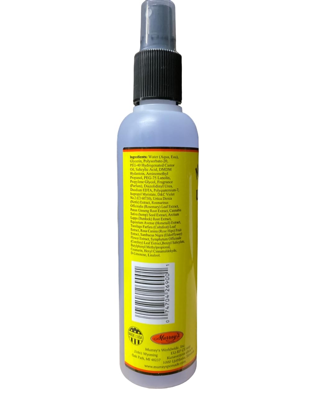Murrays Unlock Spray Quick Release Braid Spray 8 Oz by Murrays Beauty & Personal Care Murrays
