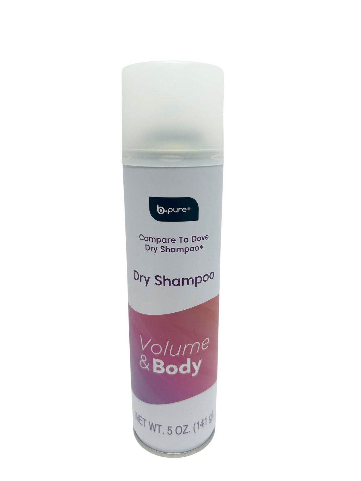 b.pure Volume & Body Dry Shampoo, Compare to Dove, Oil Absorbing Formula, 5 oz (141g)