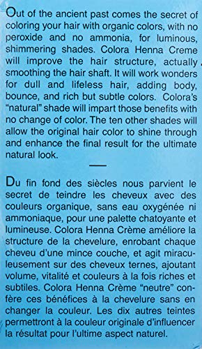 Colora Henna Creme Hair Color Brown 2oz (3 Pack) Beauty & Personal Care Colora Henna