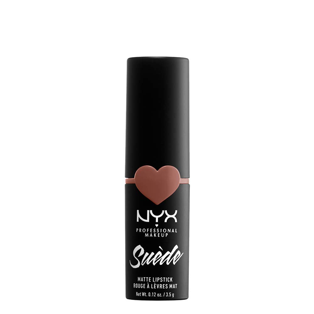 NYX PROFESSIONAL MAKEUP Suede Matte Lipstick, Vegan Formula - Dainty Daze (Soft Pink) Beauty & Personal Care NYX PROFESSIONAL MAKEUP