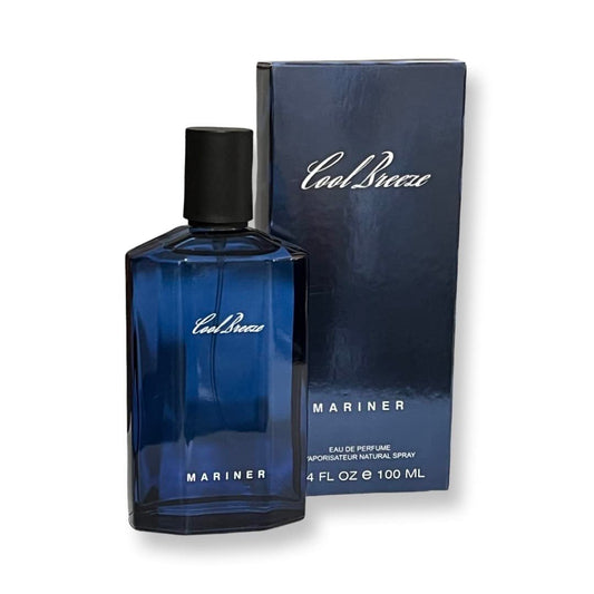 United Scents Cool Breeze MARINER Eau de Parfum for Men | 3.4 Fl Oz | Notes of Seawater, Spicy Rosemary and Fresh Mint Beauty & Personal Care United Scents