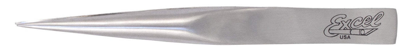 Excel Hollow Handle Tweezers, Polished Beauty and Personal Care Excel Blades