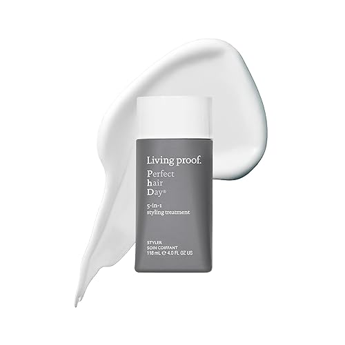 Living Proof Perfect Hair Day 5-in-1 Styling Treatment - Conditions, Smooths, Volumizes, Adds Shine, Heat Protection up to 450°F, 4 oz Beauty & Personal Care Living proof