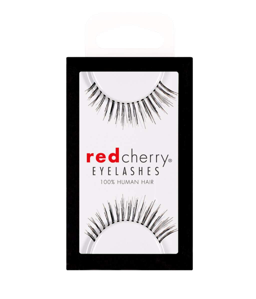 Red Cherry Eyelashes 100% human hair #68 (6 pairs pack) Beauty & Personal Care Red Cherry