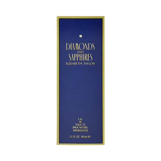 DIAMONDS & SAPHIRES by Elizabeth Taylor Eau De Toilette Spray 3.4 oz for Women - 100% Authentic Beauty & Personal Care Elizabeth Taylor