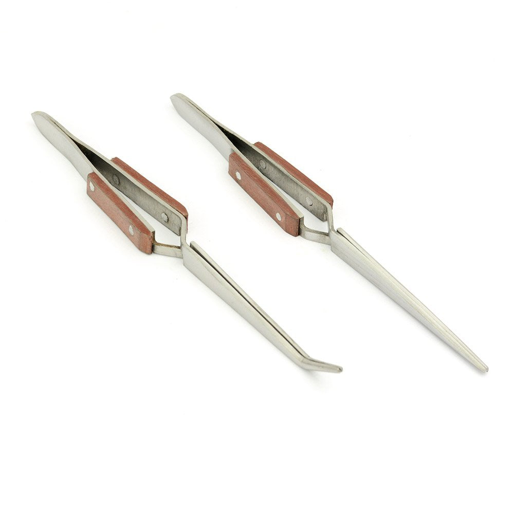 Big Horn 19222 - Fiber Grip Tweezer Set (2 Piece) Beauty and Personal Care BIG HORN