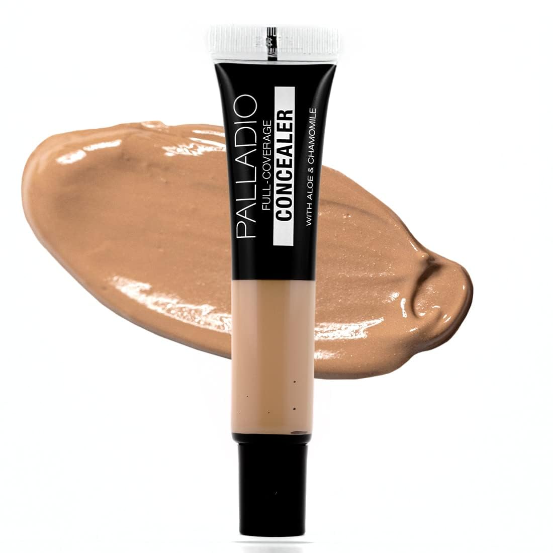 Palladio Full Coverage Concealer - Creamy Face & Under Eye Formula, Disguises Dark Circles, Blemishes, Fine Lines, Evens Skin Tone (Macchiato) Beauty & Personal Care Palladio