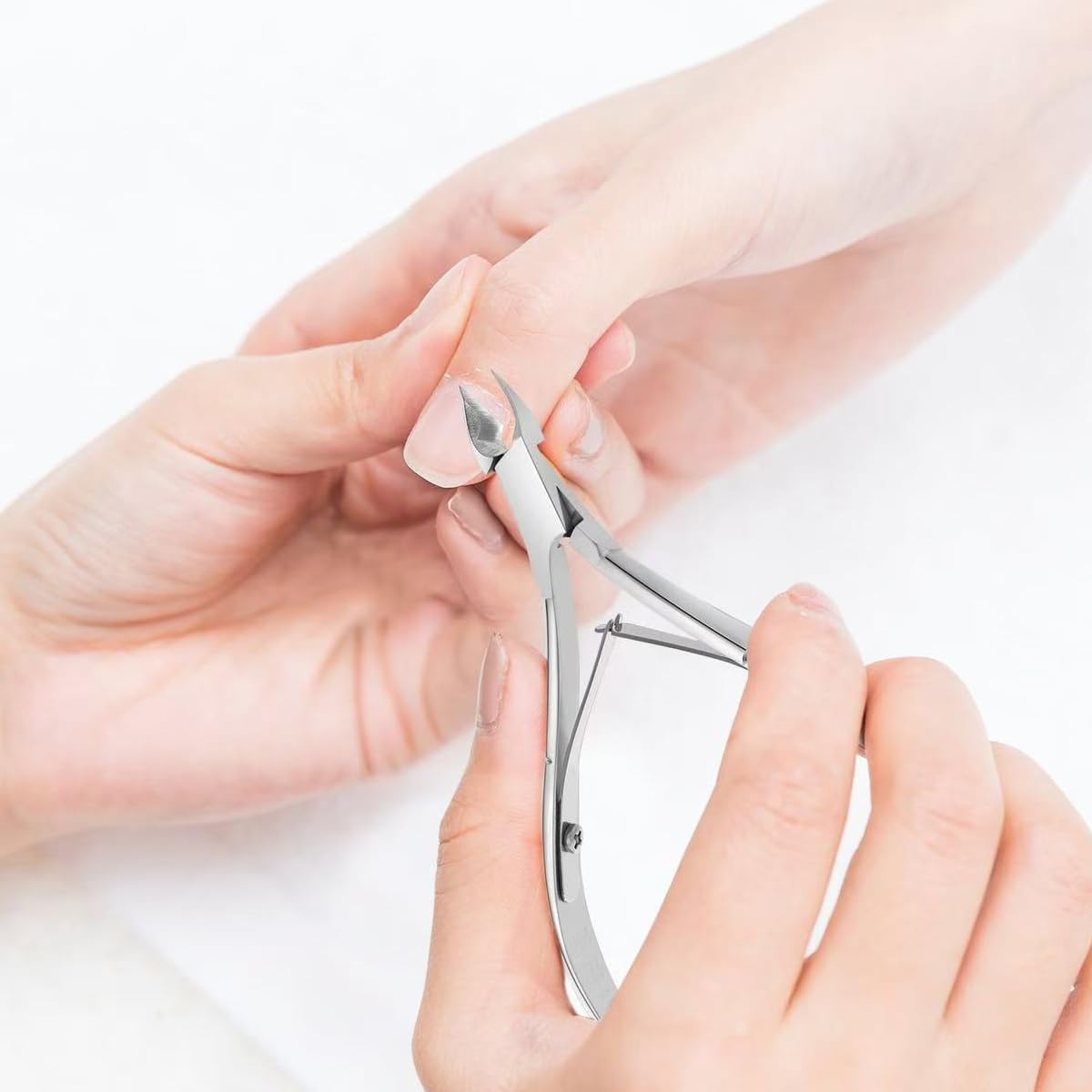 5 Packs Cuticle Trimmer, Cuticle Nippers Professional Stainless Steel Cuticle Cutter Clippers Cuticle Remover, Pedicure Manicure Tools for Fingernails Beauty and Personal Care Flauntia