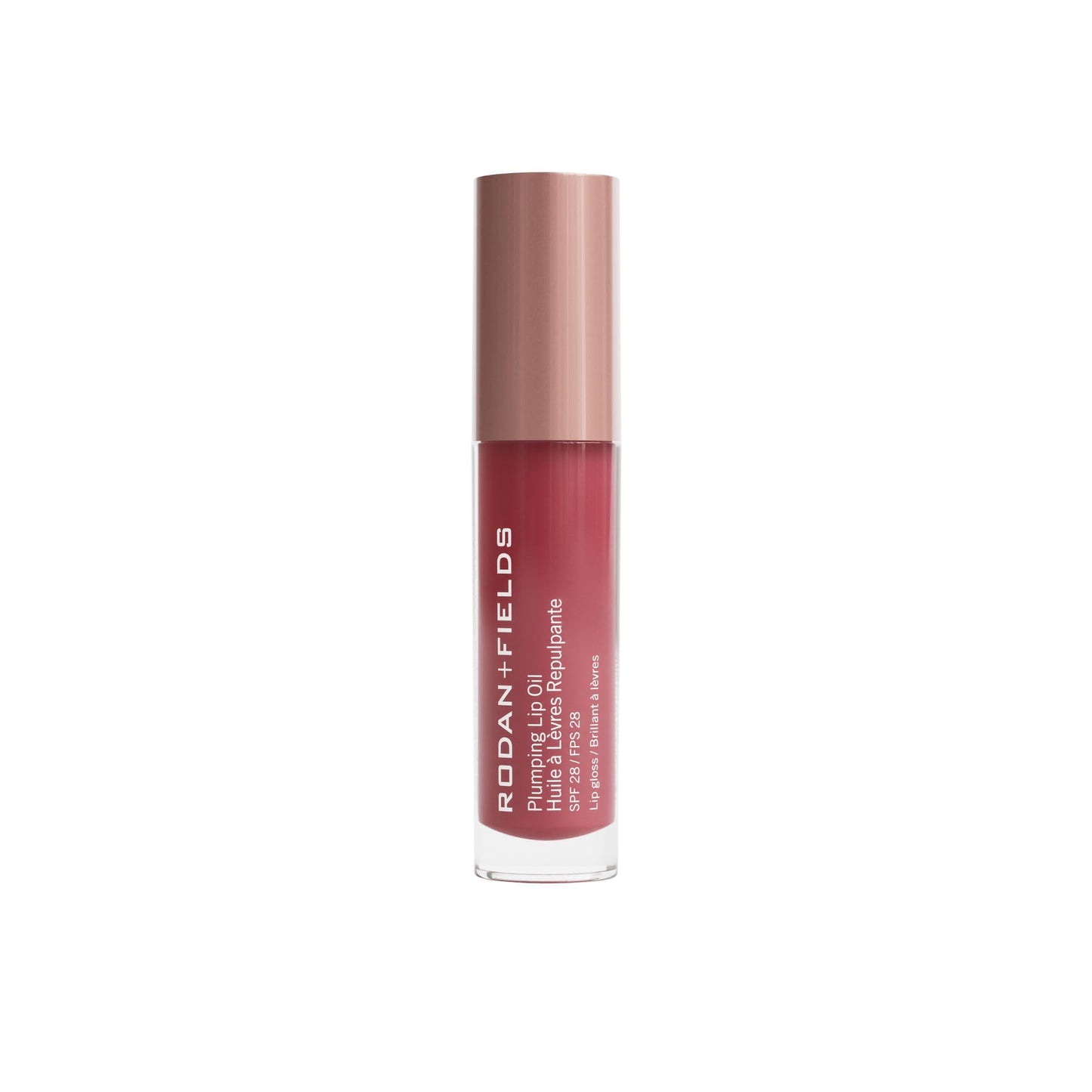 RODAN + FIELDS Plumping Lip Oil SPF 28 - 5 mL - Berry - Tinted Lip Treatment with Peptides, Hyaluronic Acid & Sunscreen Filters - Hydrates, Defines Beauty and Personal Care RODAN + FIELDS