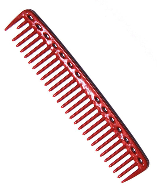 YS Park 452 Round Tooth Cutting Comb - Red