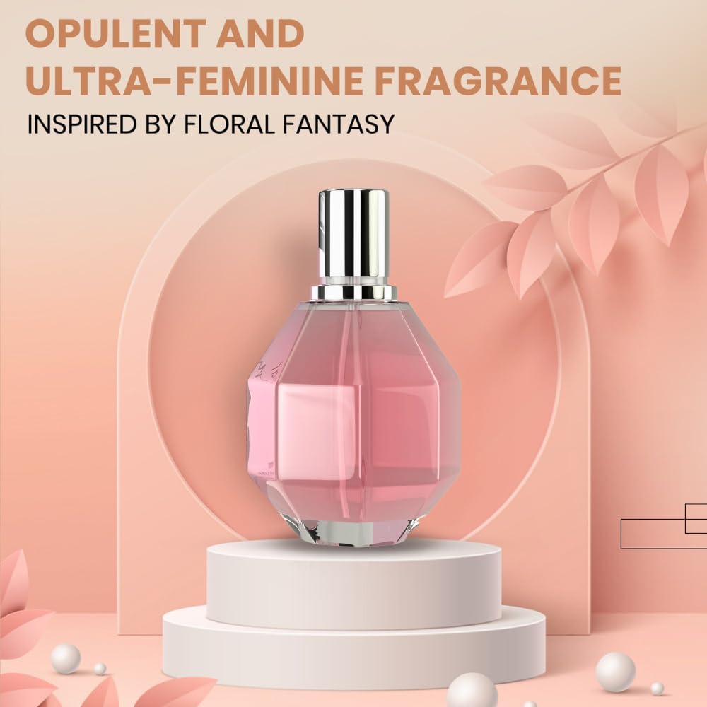 Sandora Fragrances FLORAL BOOM Women's Perfume - Floral, Bergamot and Osmanthus; Orchid, Jasmine, Rose, Freesia and African Orange Flower; Patchouli Beauty & Personal Care Sandora Fragrances