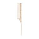 Cricket Silkomb Pro-60 Medium Tooth Rattail Comb - Japanese-Made, Silicone-Injected Design with Seamless Teeth for Precision Sectioning, Teasing Beauty & Personal Care Cricket