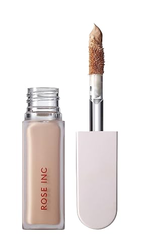 Rose Inc Softlight Clean Dewy Hydrating Concealer - LX 040 - Light/Medium Skin Tone, Golden Neutral Undertone Beauty & Personal Care Rose Inc
