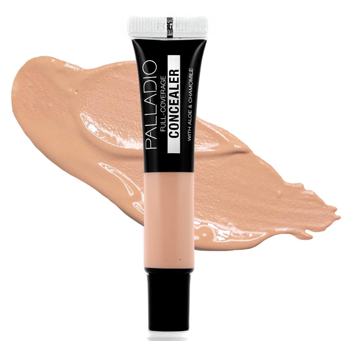 Palladio Full Coverage Concealer - Creamy Face & Under Eye Formula, Disguises Dark Circles, Blemishes, Fine Lines, Evens Skin Tone (Creme Brule) Beauty & Personal Care Palladio