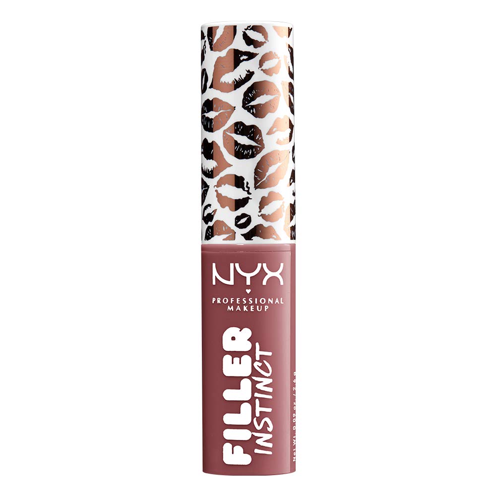 NYX PROFESSIONAL MAKEUP Filler Instinct Plumping Lip Color, Lip Balm - Sugar Pie (Mauve Pink Purple) Beauty & Personal Care NYX PROFESSIONAL MAKEUP