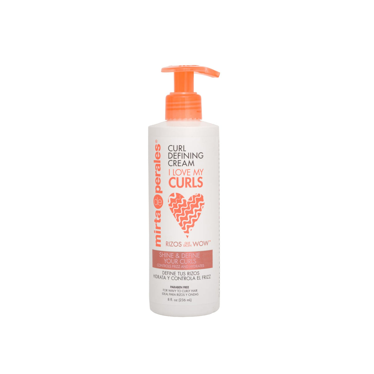 Mirta De Perales, Curls Defining Cream for Wavy, Curly & Coily Hair | Hydrating Curl Cream with Coconut Oil & Shea Butter | Defines, Smooths Beauty & Personal Care Mirta De Perales
