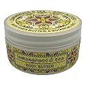 Greenwich Bay Trading Company, Lemongrass and Tea, Shea and Cocoa Butter Body Butter - From the Garden Collection - 8 Ounce Tub Beauty & Personal Care Greenwich Bay