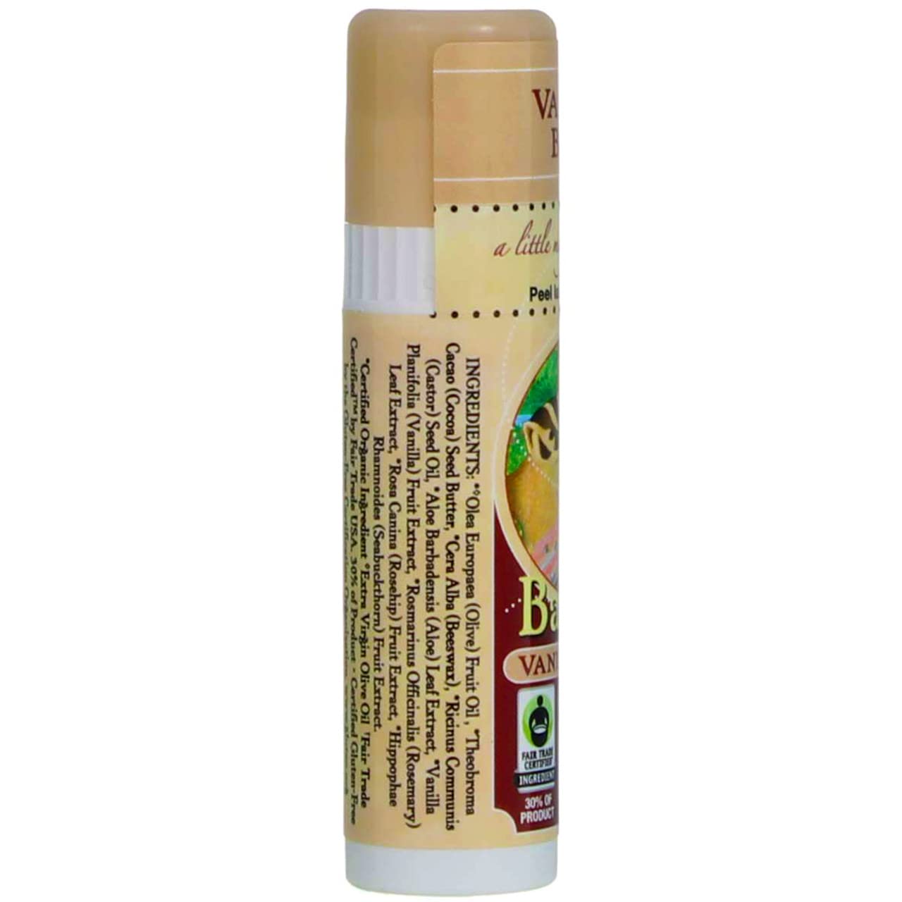 Badger Cocoa Butter Lip Balm-Vanilla Bean, 2 pack Beauty and Personal Care Badger