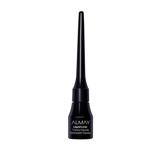 Almay Liquid Eyeliner, Waterproof, Fade-Proof Eye Makeup, Easy-to-Apply Liner Brush, Stocking Stuffer for Women, 221 Black, 0.1 Oz Beauty & Personal Care Almay