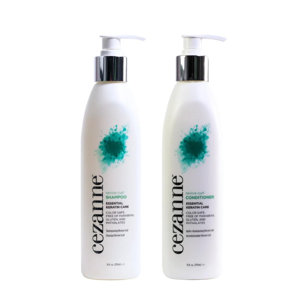 Cezanne Revive Curl Shampoo and Conditioner 10oz Duo Beauty & Personal Care Cezanne