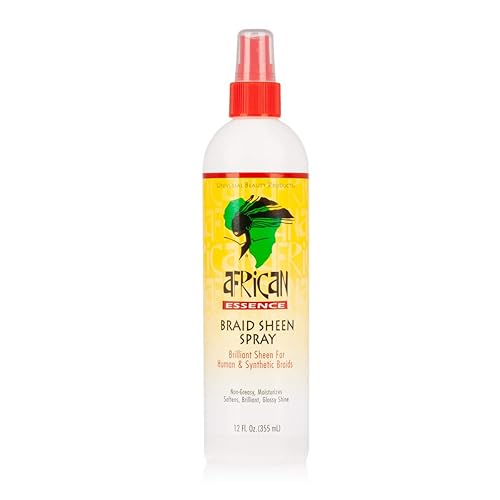 Universal Beauty African Essence Braid Sheen Spray 355 ml Beauty & Personal Care African Essence
