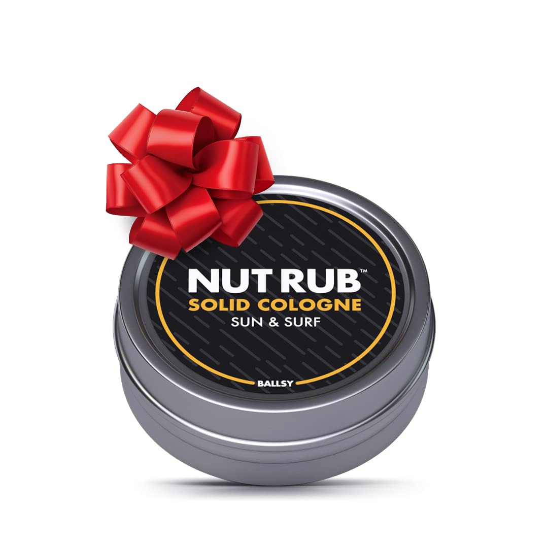 Ballsy Body & Groin Rub, Cologne for Everywhere, with Beeswax, Coconut and Sunflower Seed Oil, Sun and Surf .85 oz Beauty & Personal Care Ballsy