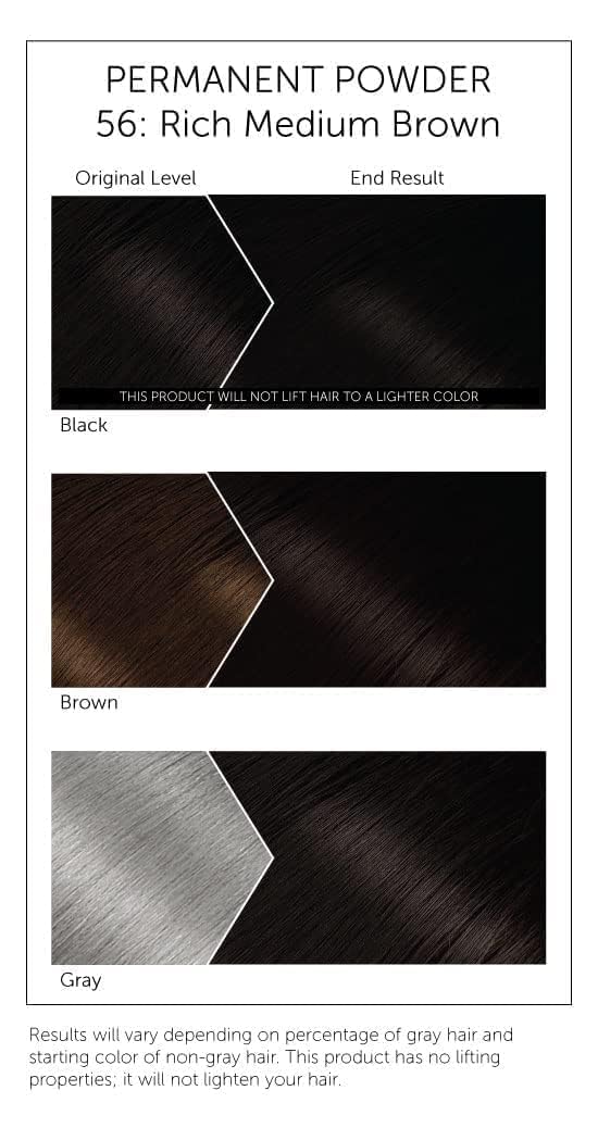 Bigen Hair Color Powder #56 Rich Medium Brown - 1 pc,(Hoyu) Beauty & Personal Care Bigen