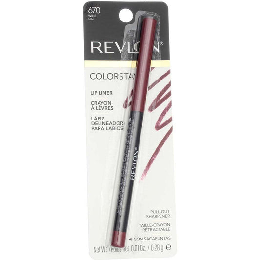 Revlon ColorStay Lipliner with SoftFlex, Wine 670, 0.01 Ounce Beauty & Personal Care REVLON