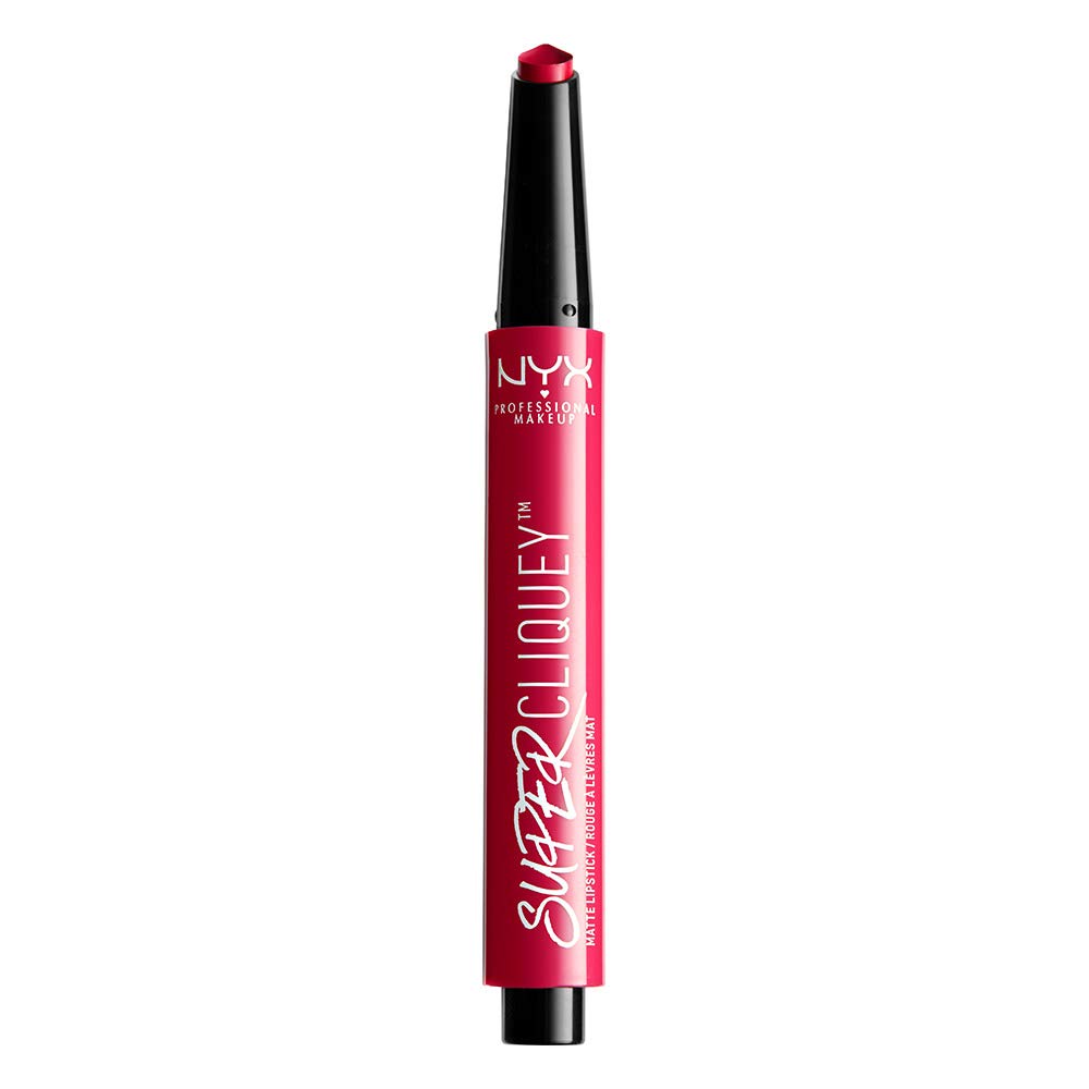 NYX Cosmetics Super Cliquey Matte Lipstick, In the Red Beauty & Personal Care NYX PROFESSIONAL MAKEUP