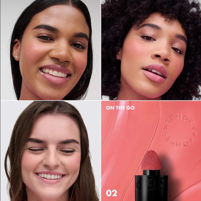 SEPHORA COLLECTION Blush & Go For Lip and Cheek - 02 ON THE GO (7 ml/.23 Fl Oz) Beauty & Personal Care SEPHORA