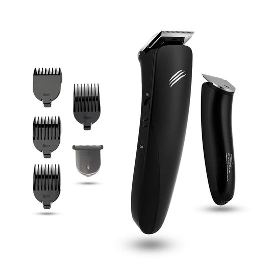 Skull Shaver Baby Beast Trimmer - Ultimate Cordless Hair & Beard Grooming Tool - Precision Steel Blades - USB Rechargeable - 4 Combs - Travel-Friendly Beauty and Personal Care Skull Shaver