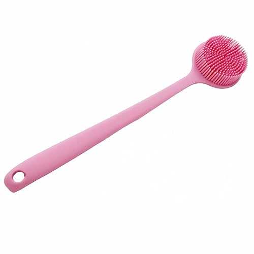 Cinlitek Silicone Body Scrubber, Long Handle Back Scrubber for Shower, Silicone Body Brush Shower Scrubber for Body, Shower Srush Back Brush Body Beauty & Personal Care Cinlitek