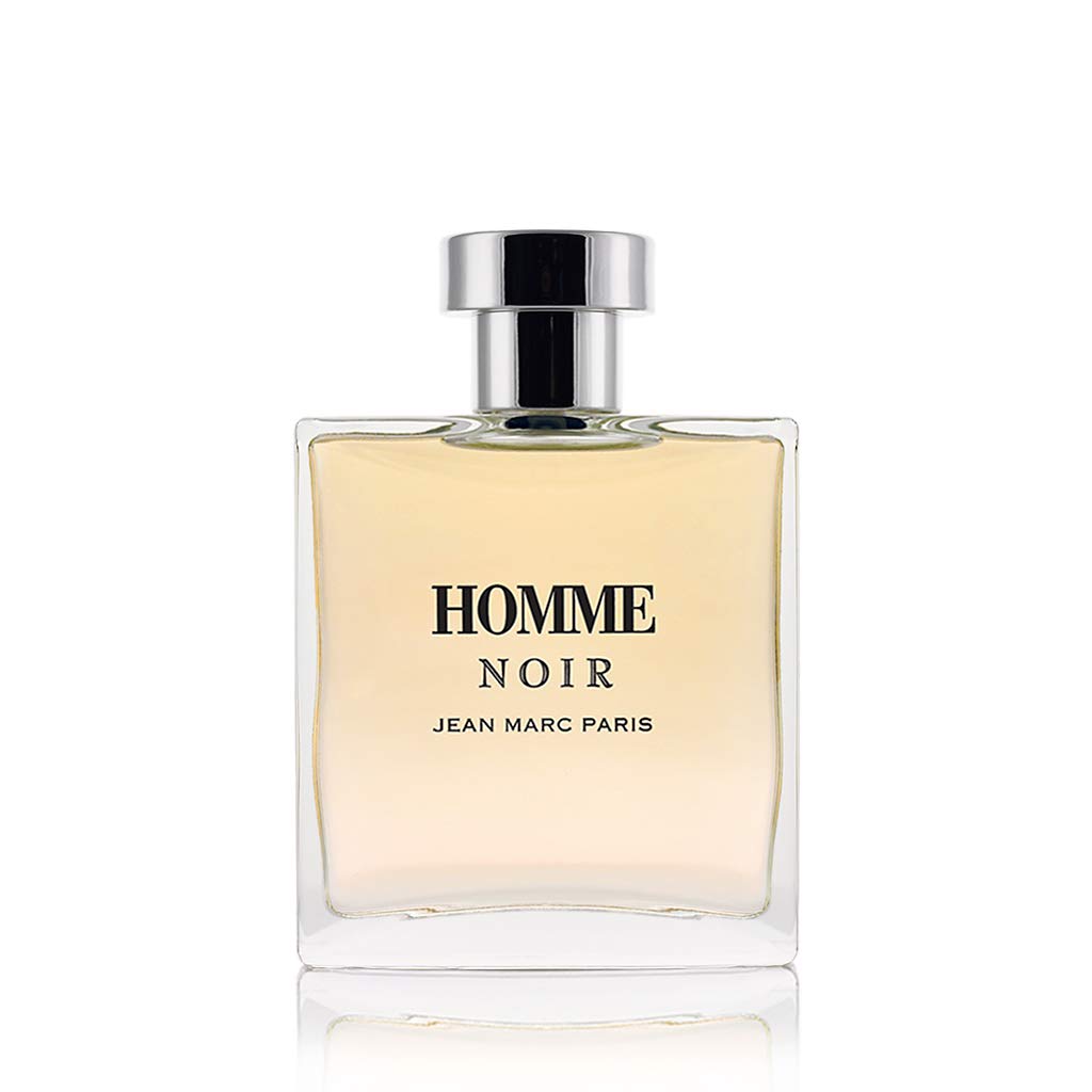 Jean Marc Paris Homme Noir Eau de Toilette Spray 100ml, Men's Cologne, 3.4 fl. oz., Woody Cologne, Notes of Grapefruit, Tobacco, and Tonka Bean Beauty & Personal Care Jean Marc Paris