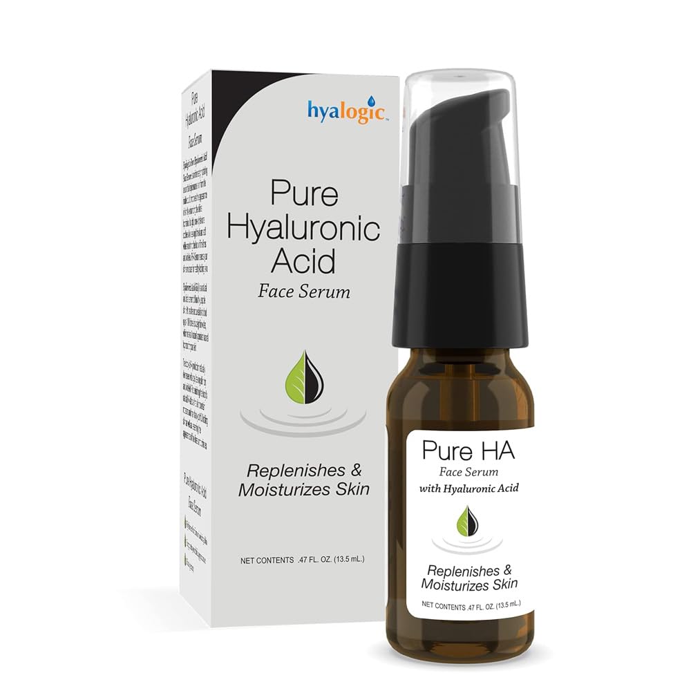 Hyalogic Pure Hyaluronic Acid Serum for Face - Hydrating, Non-Greasy, Fragrance-Free, 0.47 Ounce Beauty & Personal Care Hyalogic