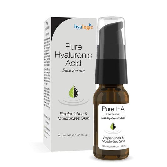 Hyalogic Pure Hyaluronic Acid Serum for Face - Hydrating, Non-Greasy, Fragrance-Free, 0.47 Ounce Beauty & Personal Care Hyalogic