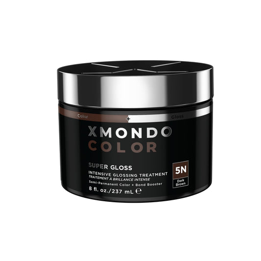 XMONDO Color Depositing Mask & Glossing Treatment, Dark Brown, 8 Fl Oz Beauty and Personal Care XMONDO Default Title