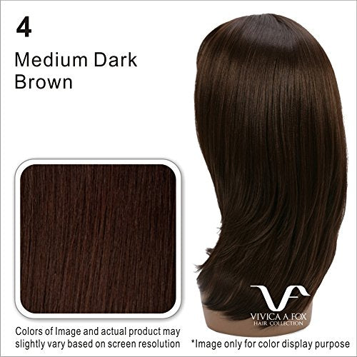 Amore Mio (Aw-glenda) - Heat Resistant Fiber Full Wig in MEDIUM DARK BROWN