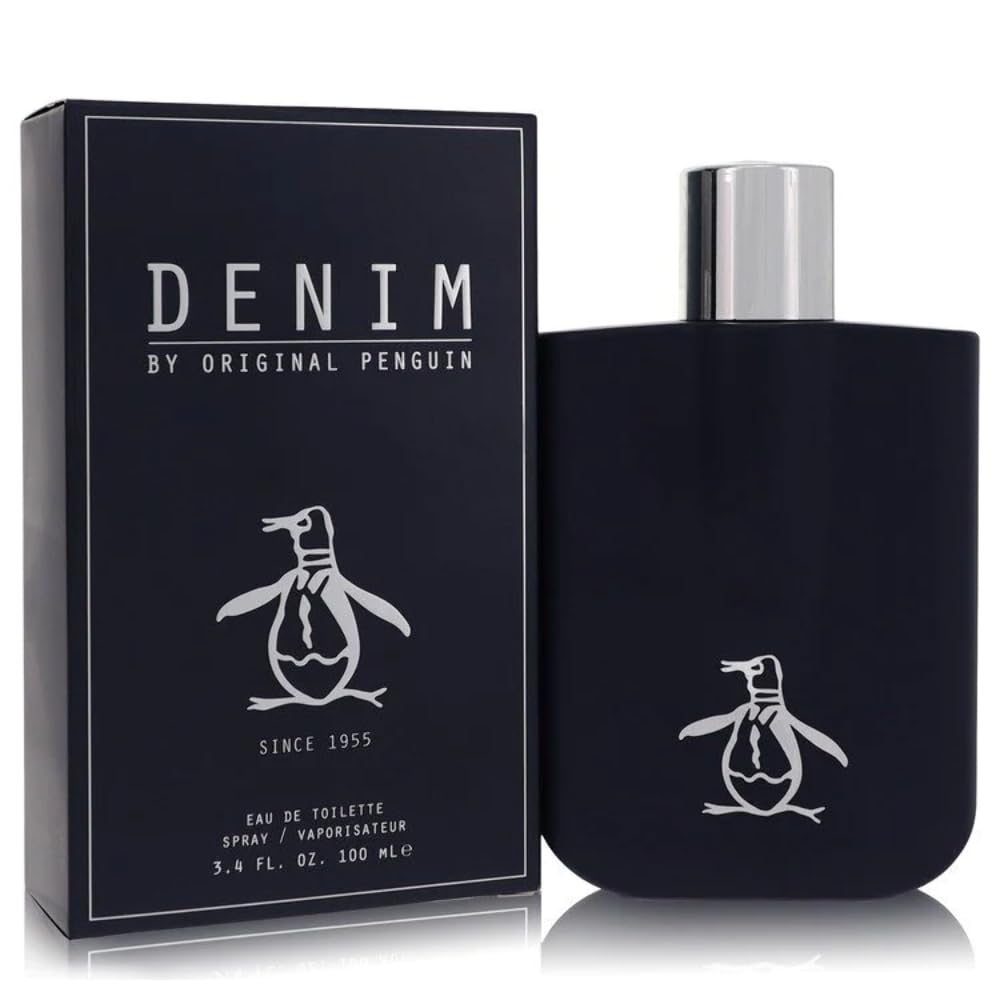 Original Penguin Denim - Mens Cologne, Long Lasting Perfume, EDT, Fragrance with Notes of Citrus & Fresh Wood - 3.4 fl oz Beauty & Personal Care Original Penguin