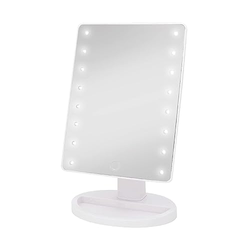 Danielle Creations Mirror, 10.5 X 6.75-inches, 1.15 Pounce, White Beauty & Personal Care DC DANIELLE