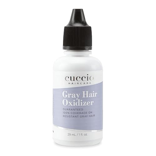 Cuccio Haircare Gray Hair Oxidizer - Guaranteed Full Coverage - Adds Depth And Shine - Intensifies Red Shades - Helps Color Penetrate Better - Can Be Beauty & Personal Care Cuccio