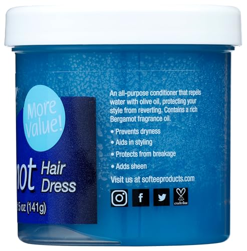 Softee Bergamot Hair Dressing Product, Blue, 5 Ounce Beauty & Personal Care Softee