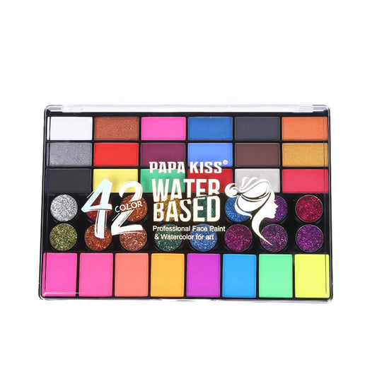 Water based colors painted body and face (WTCOLOR9) Beauty & Personal Care MayGirl
