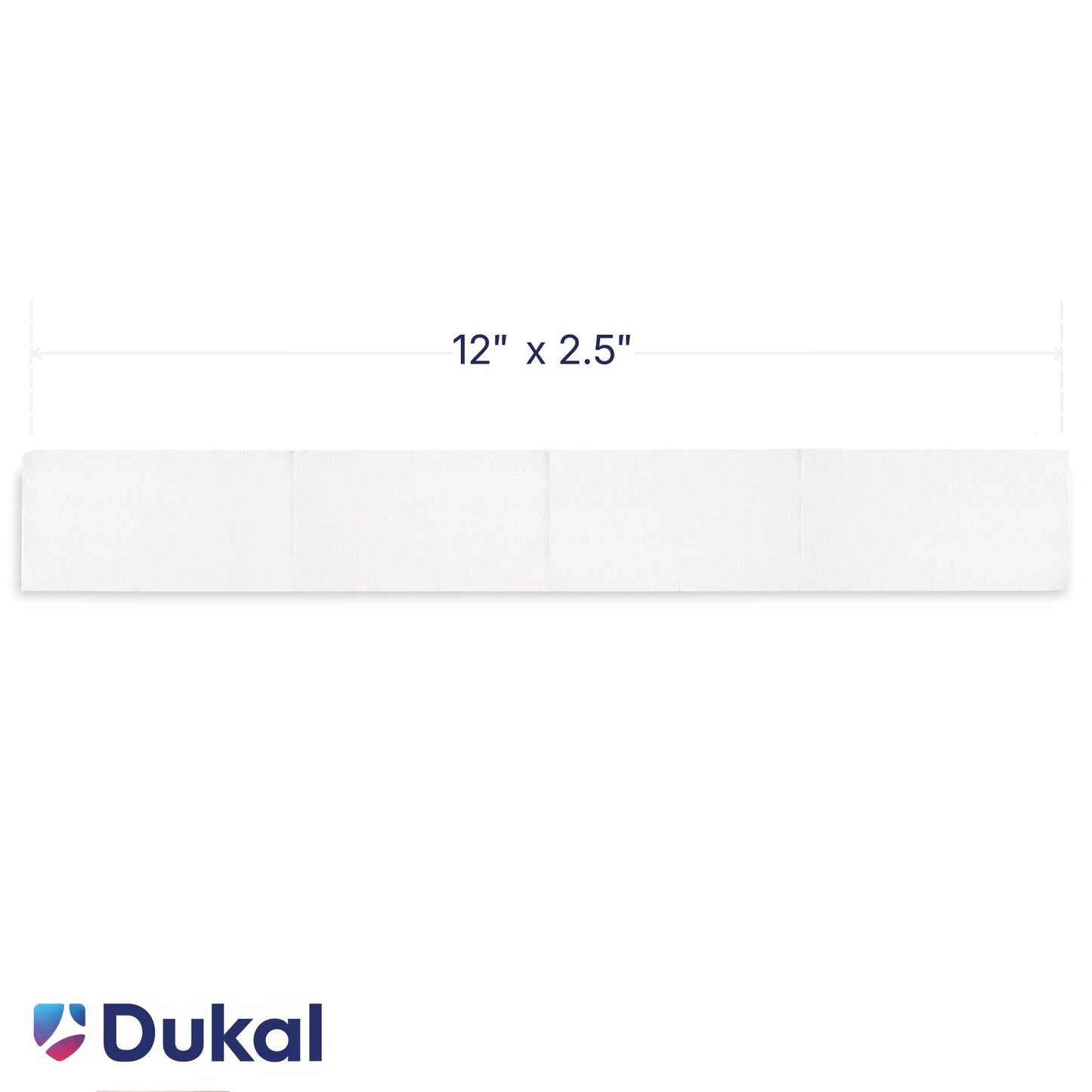 Dukal Barber Neck Strips - Ultimate Comfort, White, Disposable, 60 Count - Stretchable, Hygienic, Professional Neck Paper for Salons & Barbers, Single Beauty and Personal Care Dukal