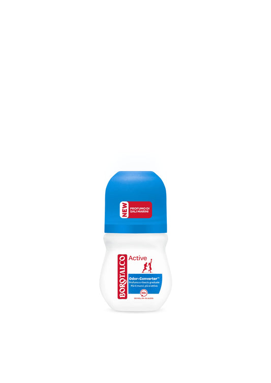 Borotalco: Deo Roll On"Active Mineral Salt" 50 ml (1.69 fl.oz) Beauty and Personal Care Borotalco