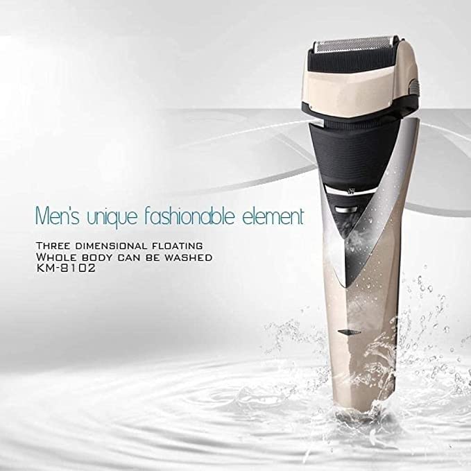 aiqiua Electric Shaver Wet/Dry Electric Razor for Cordless Men's Grooming - Rechargeable - Whole Body Washing Men's RazorPowerful Function, Low Noise Beauty and Personal Care aiqiua