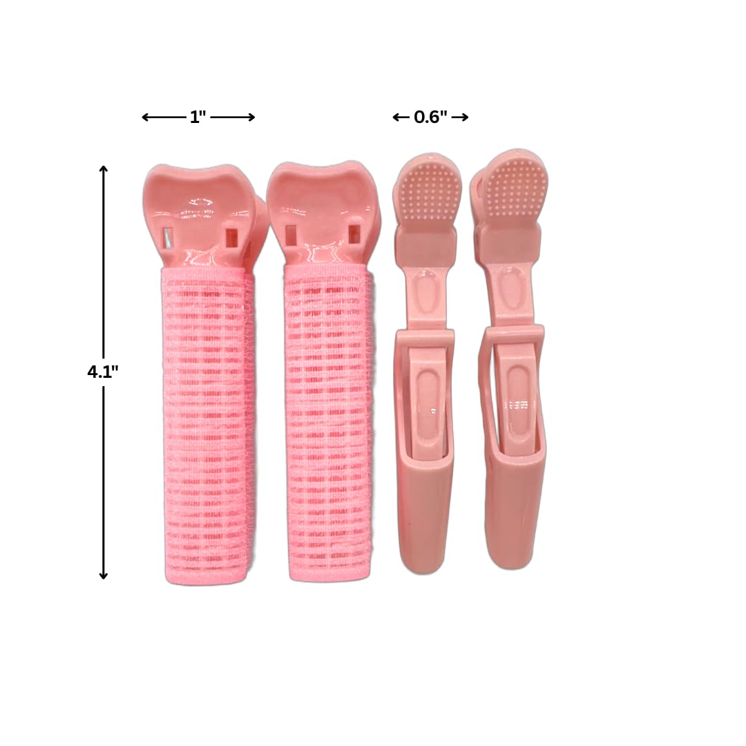 Lindo Hair Root Lifters and Alligator Clips 4 Pack