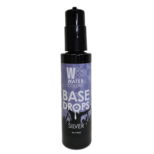 Watercolors Base Drops, Temporary Hair Dye Color Booster, Cruelty-Free, 4 oz - SILVER Beauty & Personal Care Watercolors