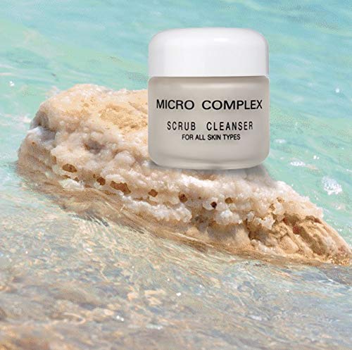 Dinur Cosmetics Micro Complex Deep Scrub Cleanser with Dead Sea Sand Gently Exfoliates, Removes Impurities, and Dead Skin Cells for Smooth, Youthful Beauty & Personal Care Dinur Cosmetics