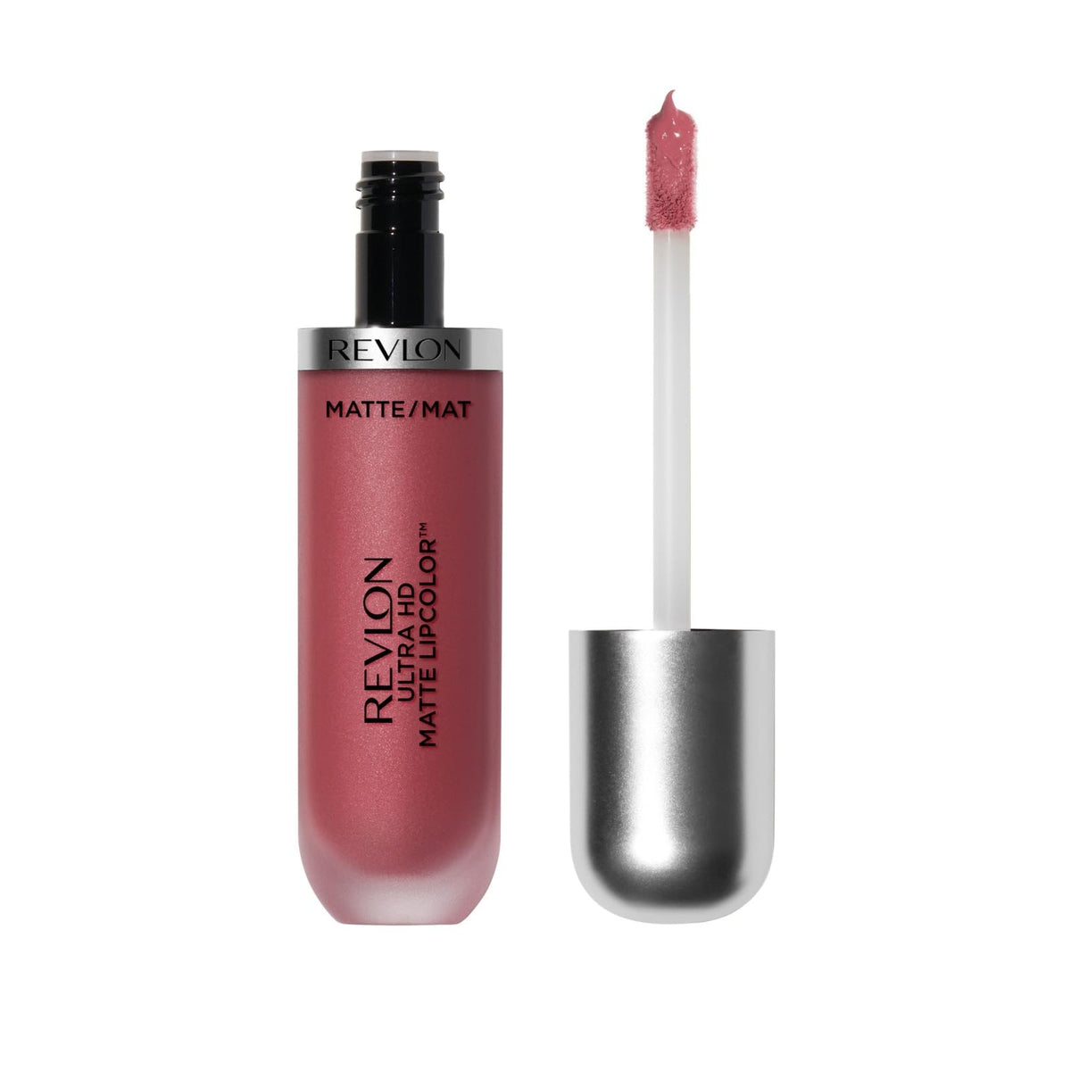 Revlon Ultra HD Matte Lipcolor, Velvety Lightweight Matte Liquid Lipstick in Pink, Devotion (600), 0.2 oz Beauty & Personal Care REVLON
